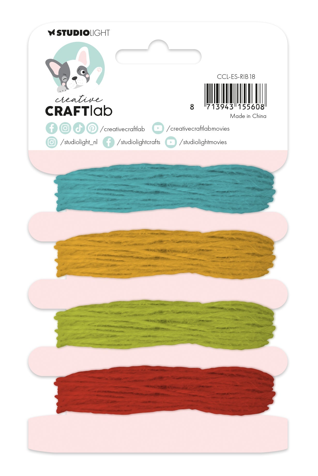 CCL Hemp Cord Brights Essentials 4 PC