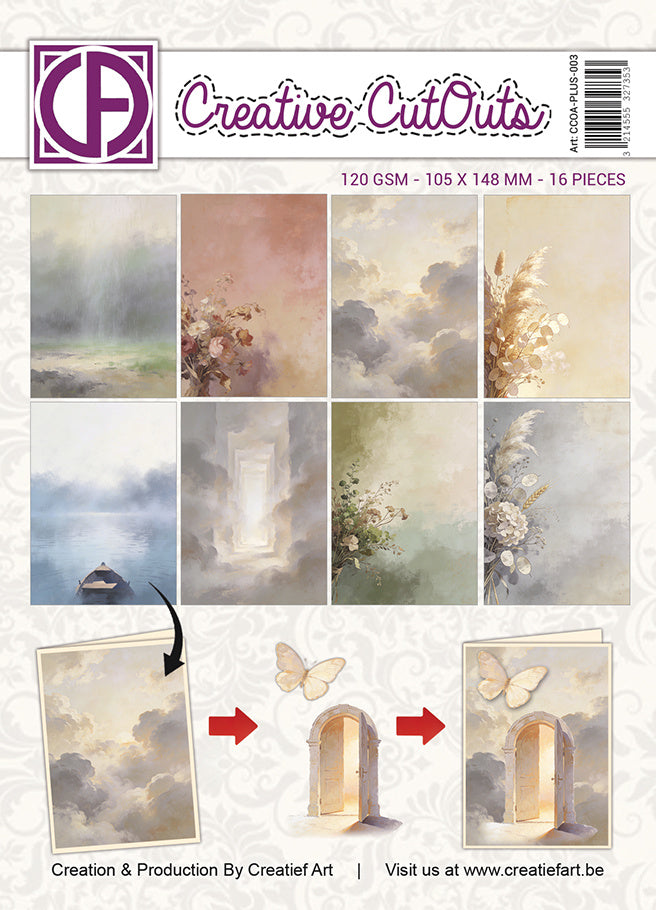 Creatief Art - A6 Paper Pad - In Loving Memory
