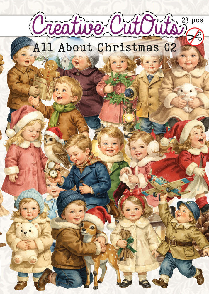 Creatief Art - Die-Cuts - All About Christmas 02 - 23 pieces