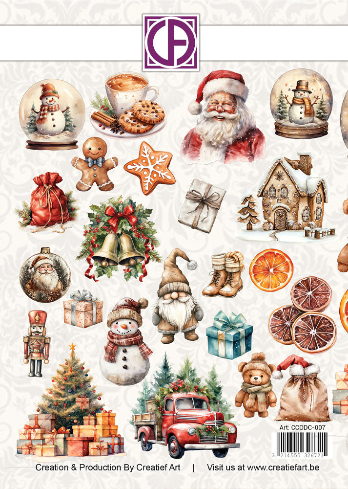 Creatief Art - Die-Cuts - All About Christmas - 23 pieces