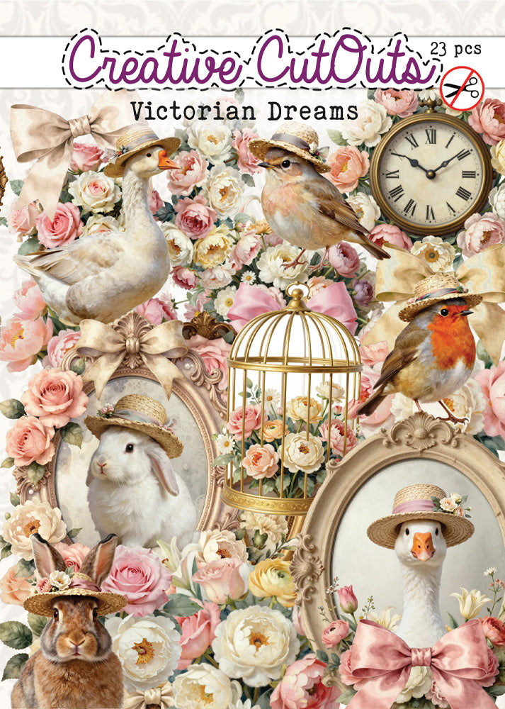Creatief Art - Die-Cuts - Victorian Dreams - 23 pieces