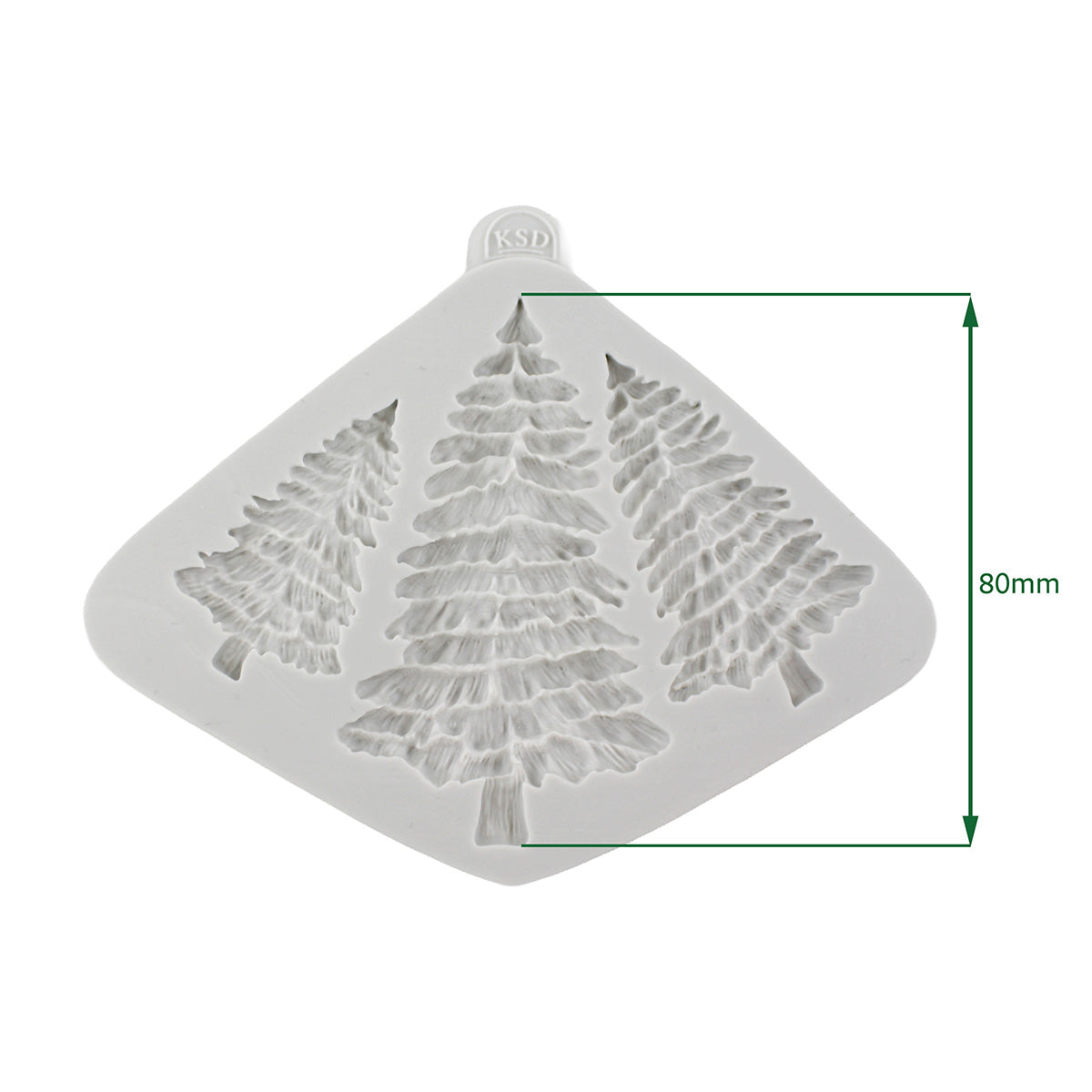 Cosmic Shimmer Fir Trees Silhouettes Silicone Mould