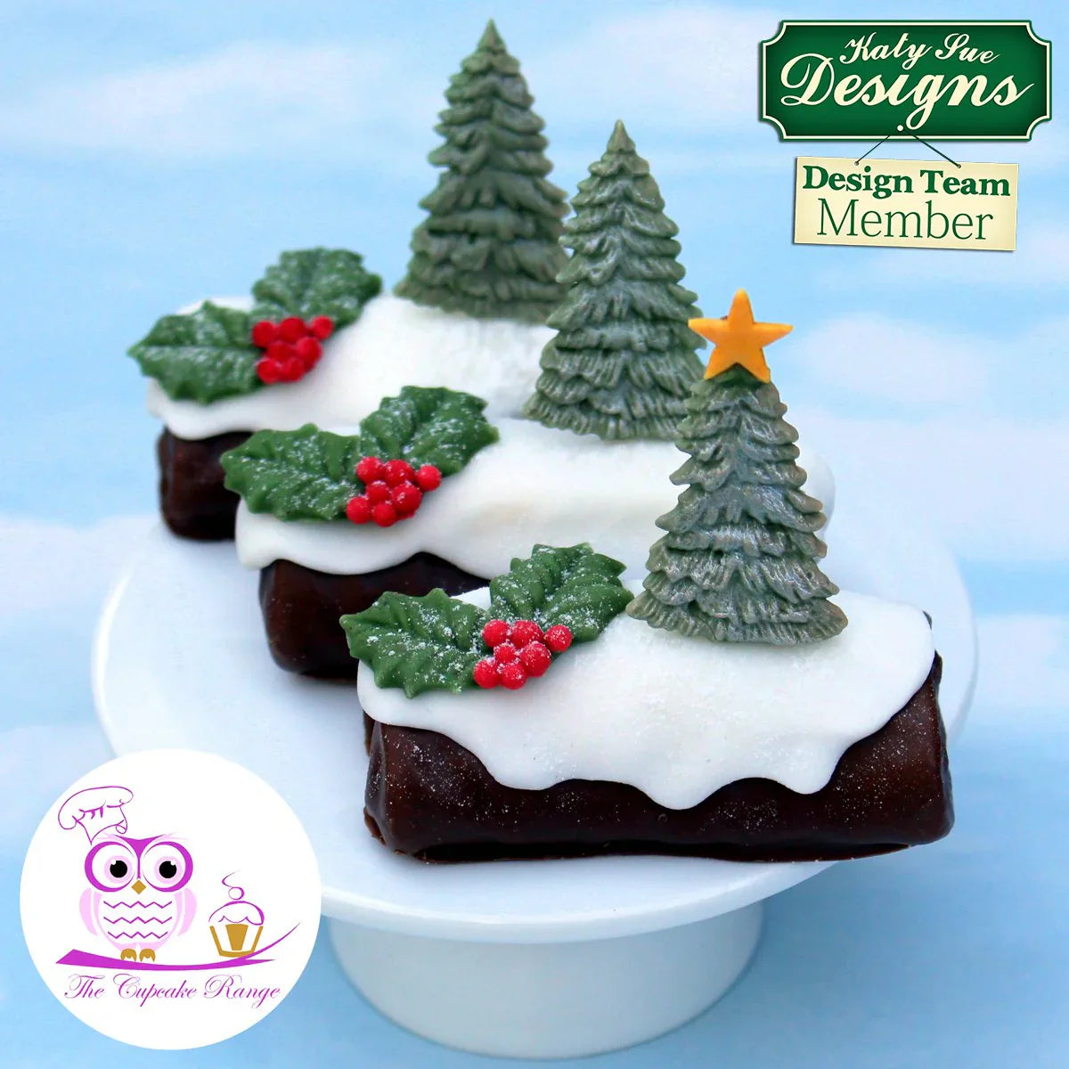 Fir Trees Silhouettes Silicone Mould