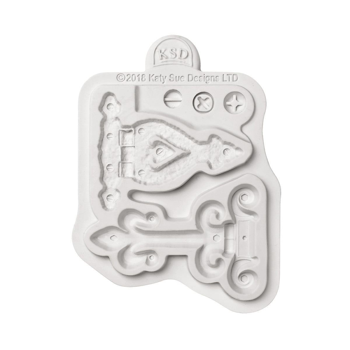 Cosmic Shimmer Hinges and Screws Silicone Mould