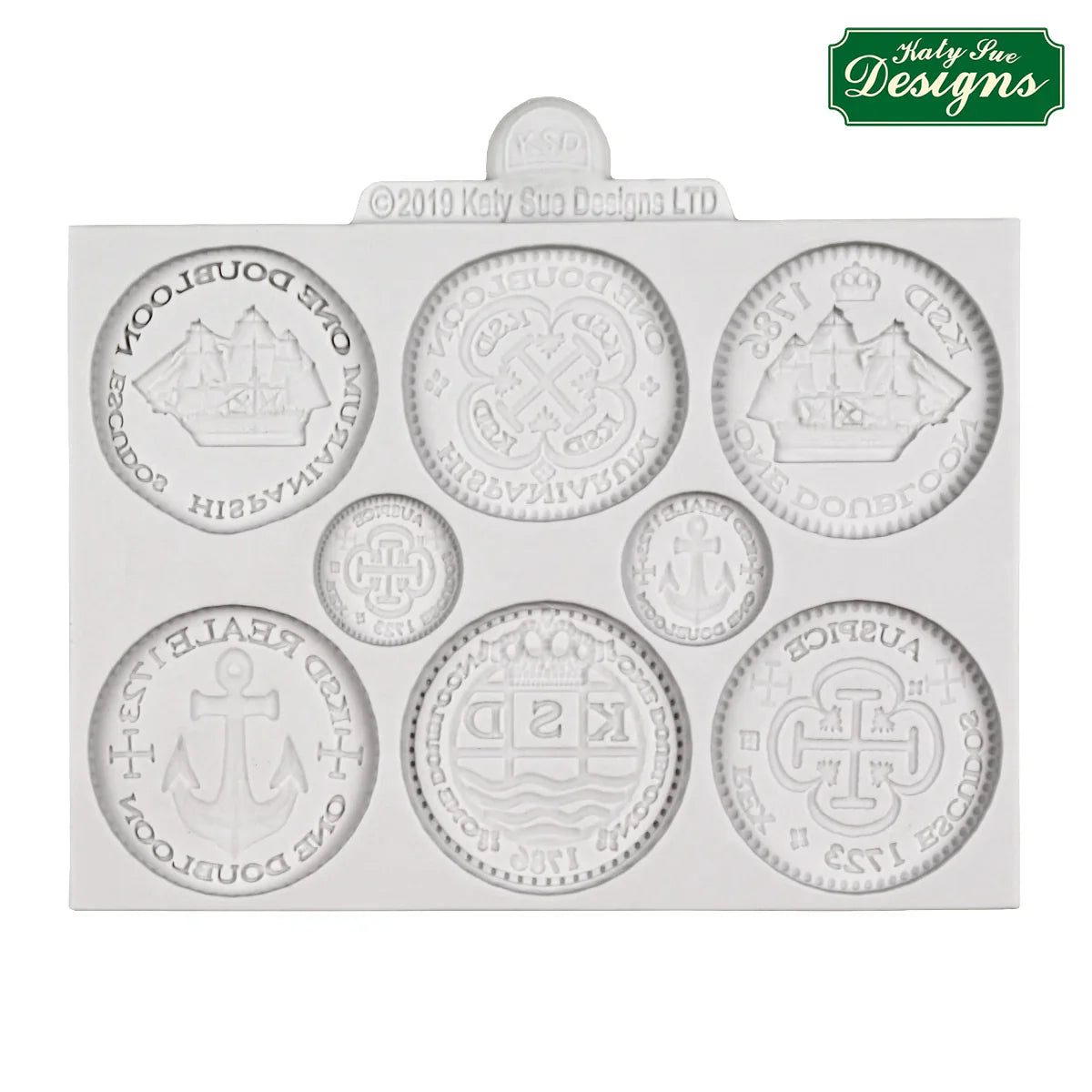 Treasure Coins Silicone Mould