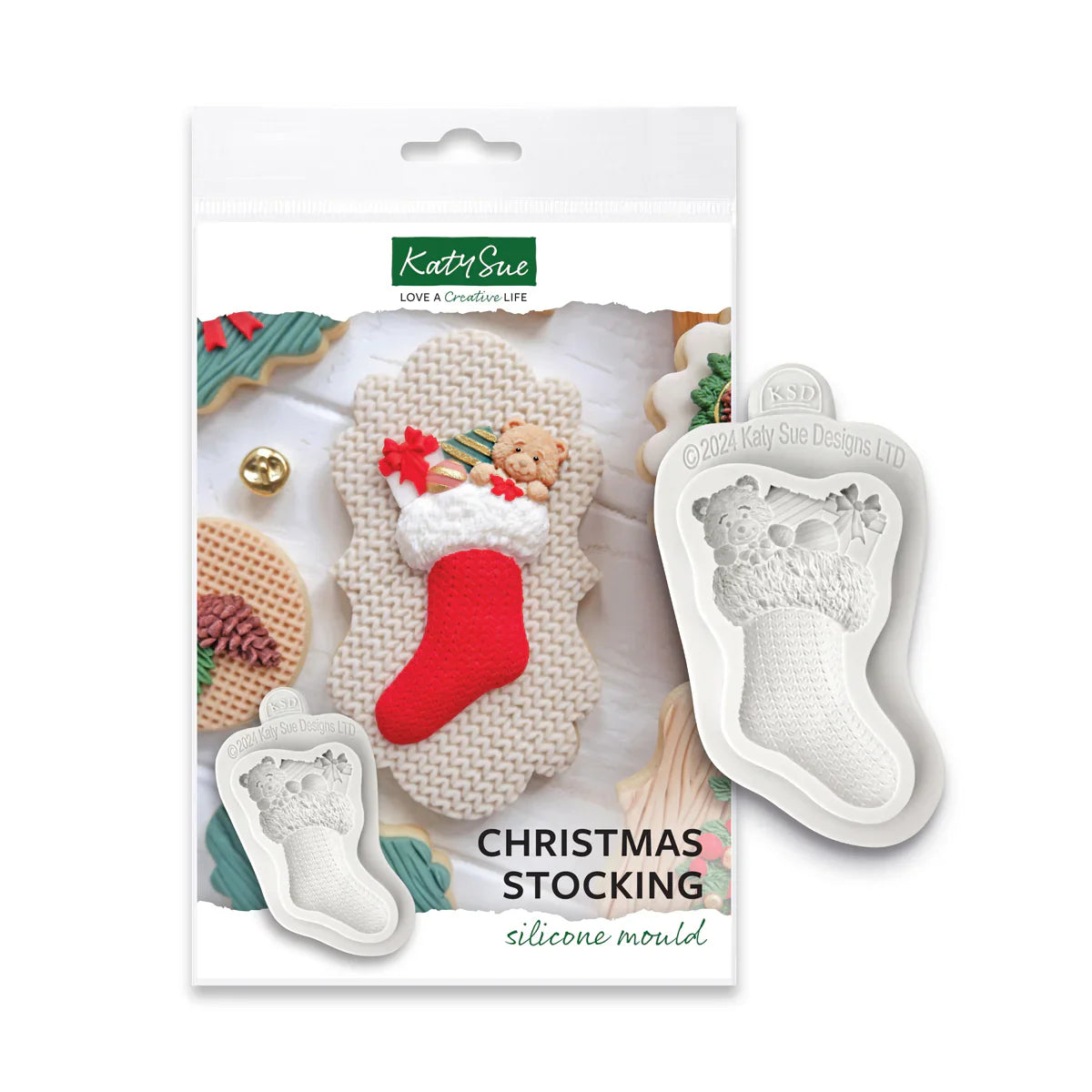 Christmas Stocking Silicone Mould