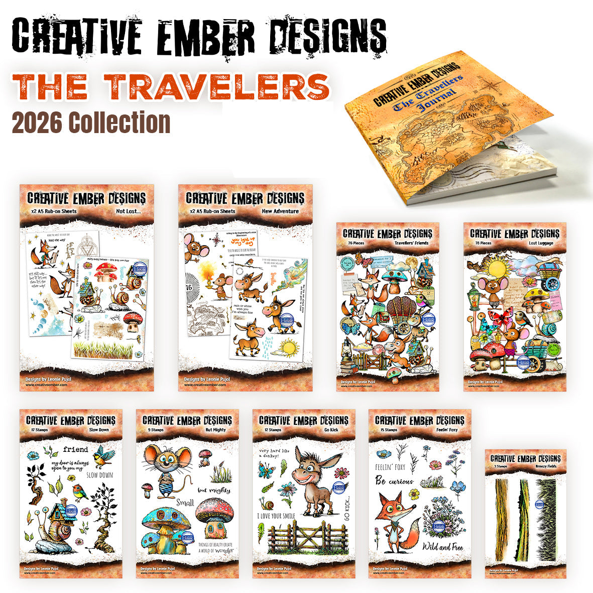 AALL and Create - Creative Ember Designs - The Travellers Complete Collection Bundle