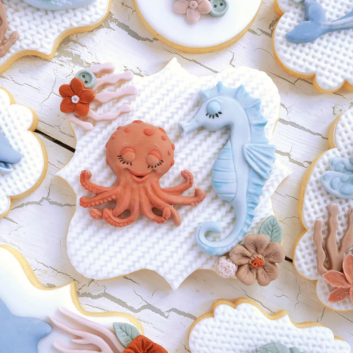 Octopus and Seahorse Silicone Mould