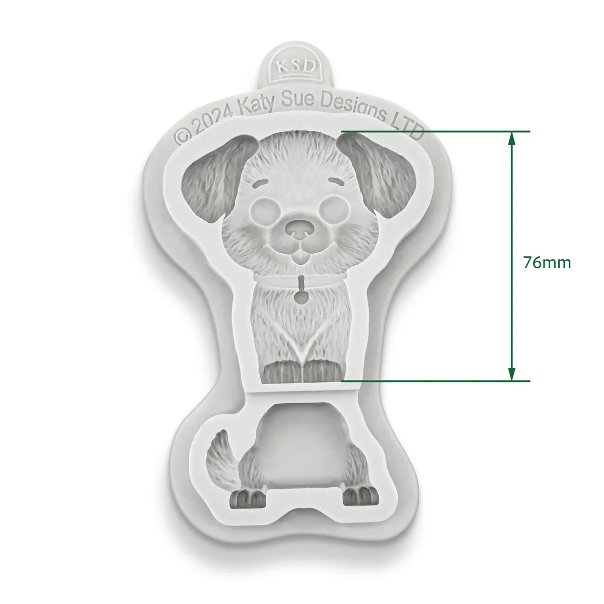Katy Sue Easy Stand Dog Silicone Mould