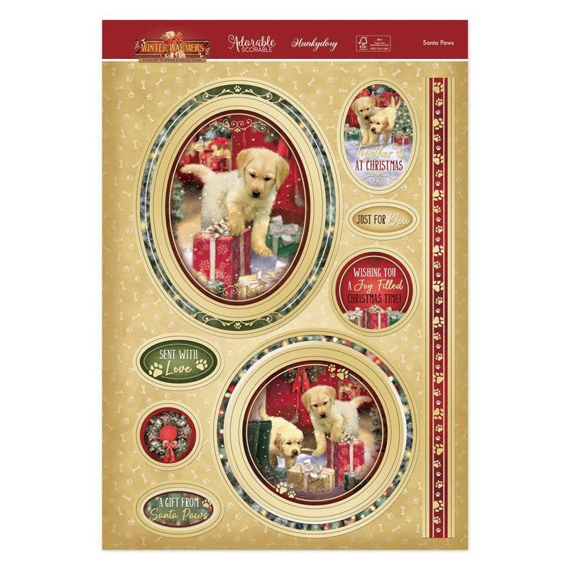 Santa Paws Luxury Topper Set