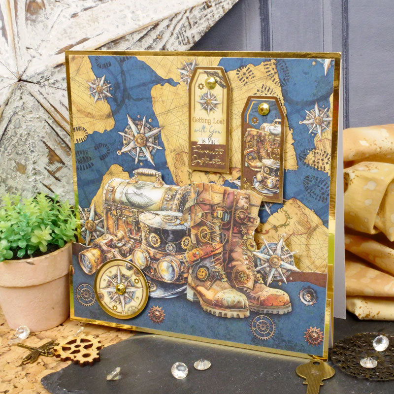 Clockwork Curiosities 8" x 8" Paper Pad