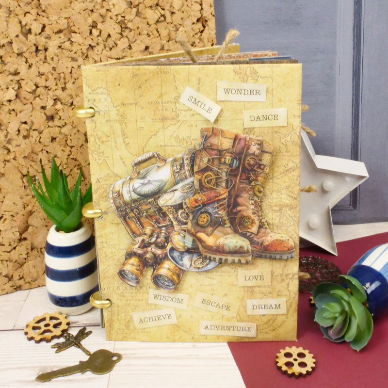 Clockwork Curiosities 8" x 8" Paper Pad