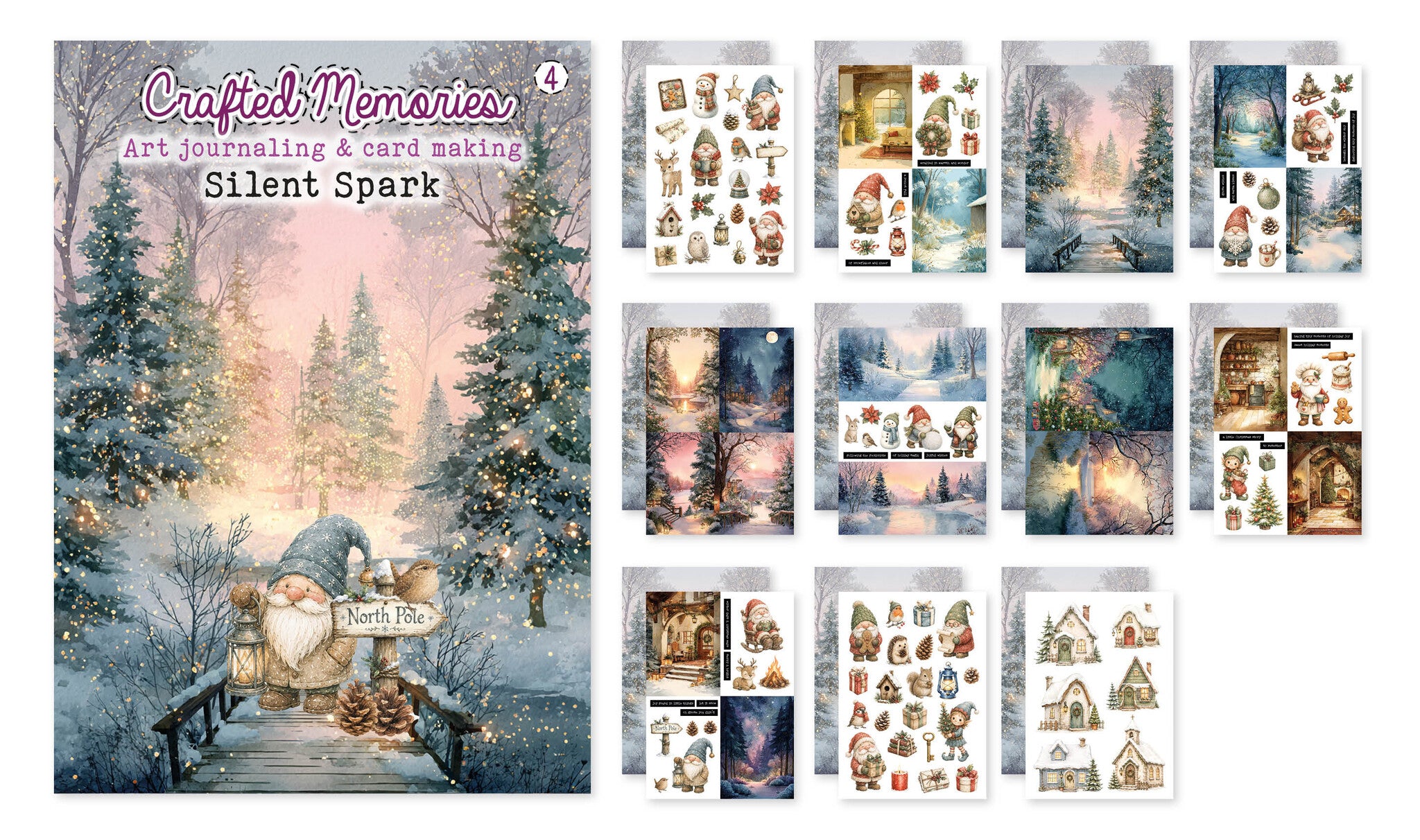 Creatief Art - Die-Cuts - Silent Spark - 27 pieces