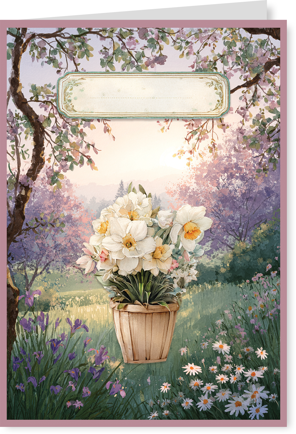 Creatief Art - Card Kit - In Full Bloom - 4 Pieces
