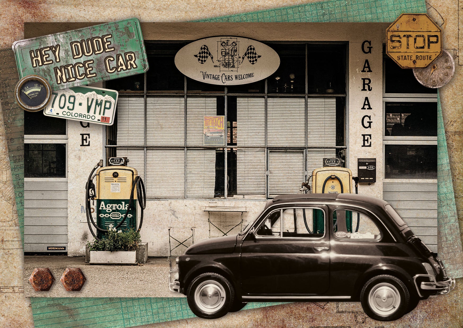 SL Cardmaking Pad Gearhead Workshop Essentials 14 Sheets