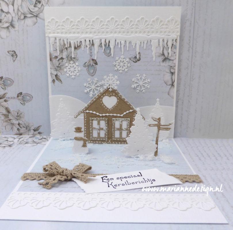 Marianne Design Product Assorti - The Little Christmas Village