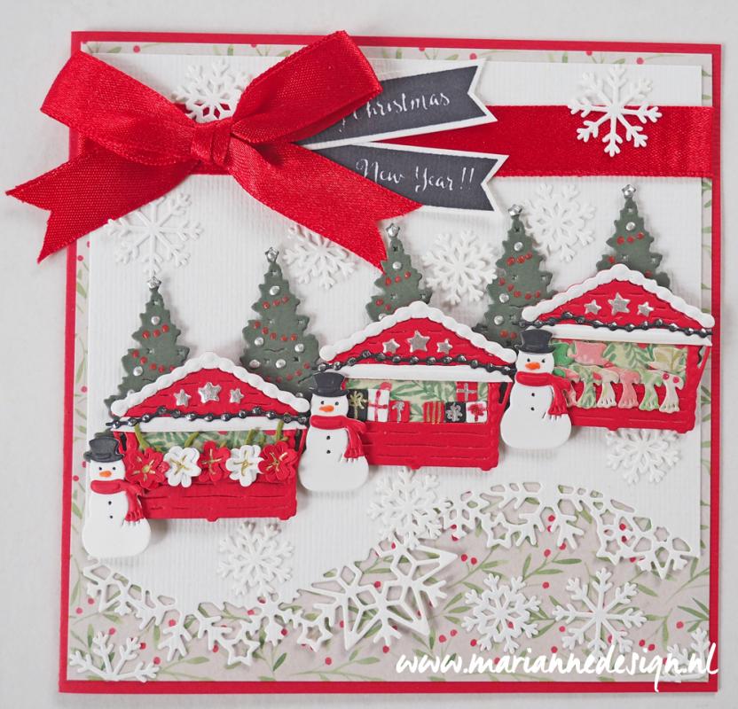 Marianne Design Product Assorti - The Little Christmas Village