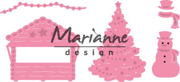 Marianne Design Product Assorti - The Little Christmas Village