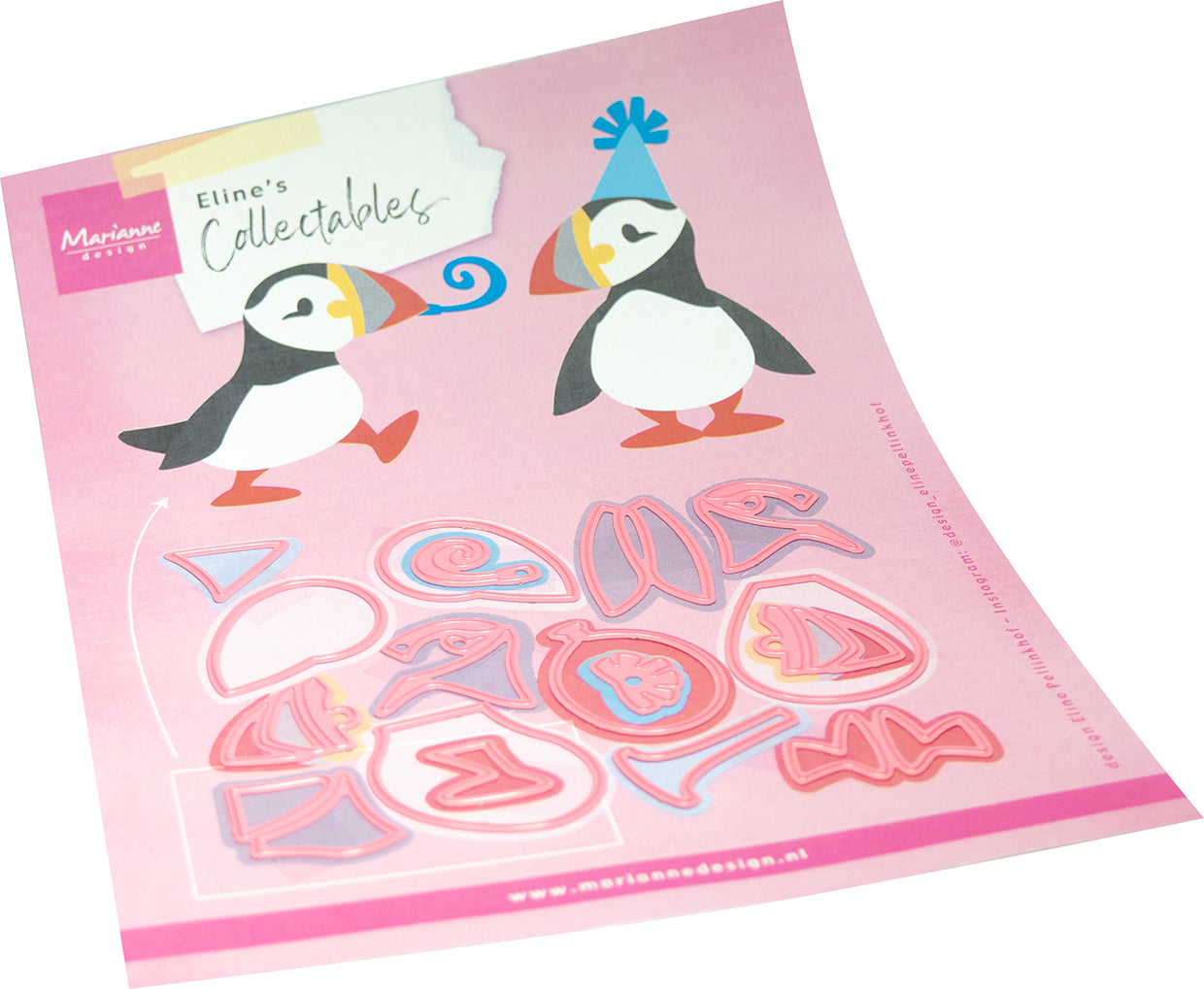Marianne Design Collectables Die - Eline's Party Puffin