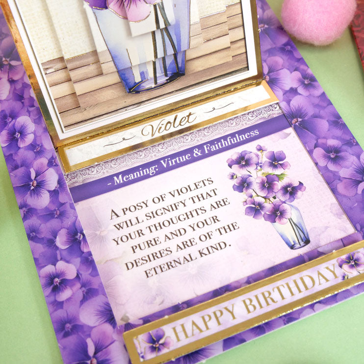 Floral Easel Reveal Concept Card Kit