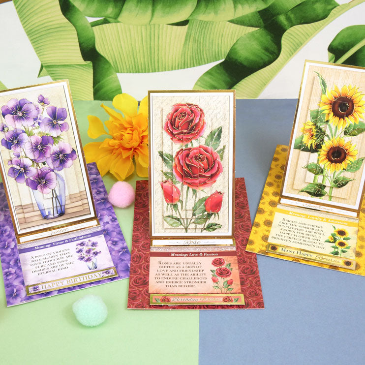 Floral Easel Reveal Concept Card Kit