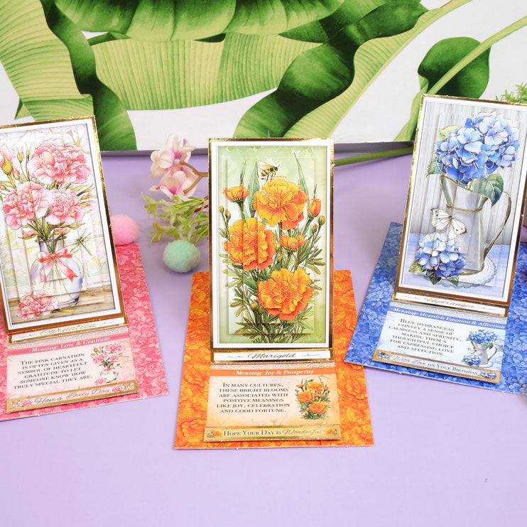 Floral Easel Reveal Concept Card Kit