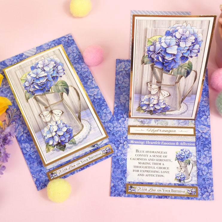 Floral Easel Reveal Concept Card Kit