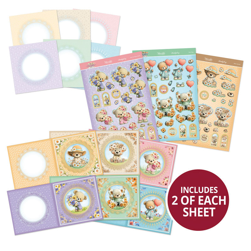 Delightful Bears Decoupage Card Kit