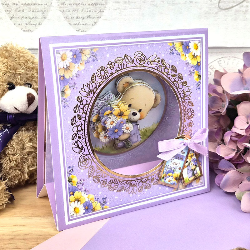 Delightful Bears Decoupage Card Kit