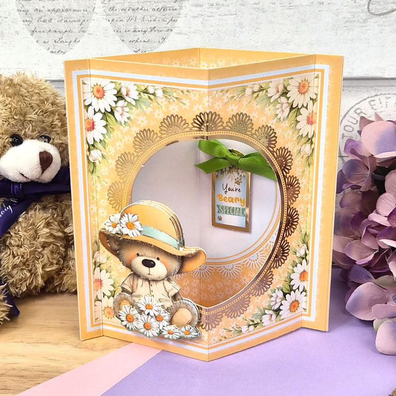 Delightful Bears Decoupage Card Kit