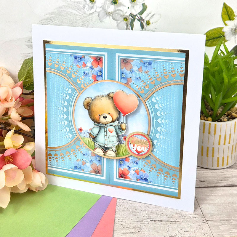 Delightful Bears Decoupage Card Kit