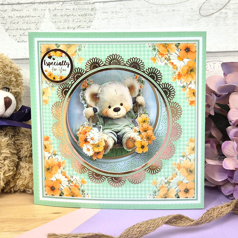 Delightful Bears Decoupage Card Kit