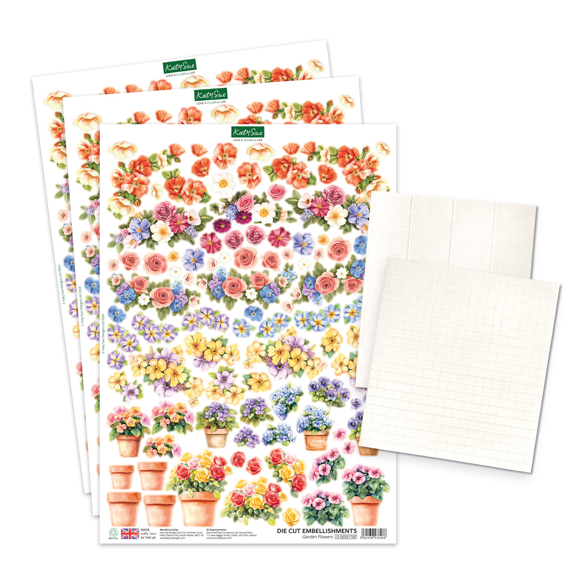 Arched Floral Windows & Doors, Card Making Kit