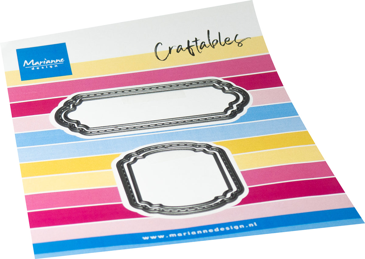 Marianne Design Craftables Die - Fancy Labels
