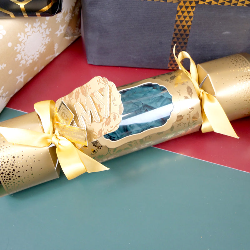 Luxury Christmas Crackers - Glistening Gold