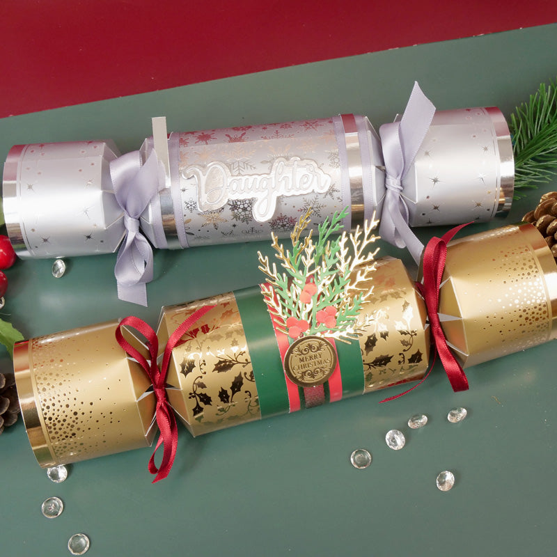 Luxury Christmas Crackers - Glistening Gold