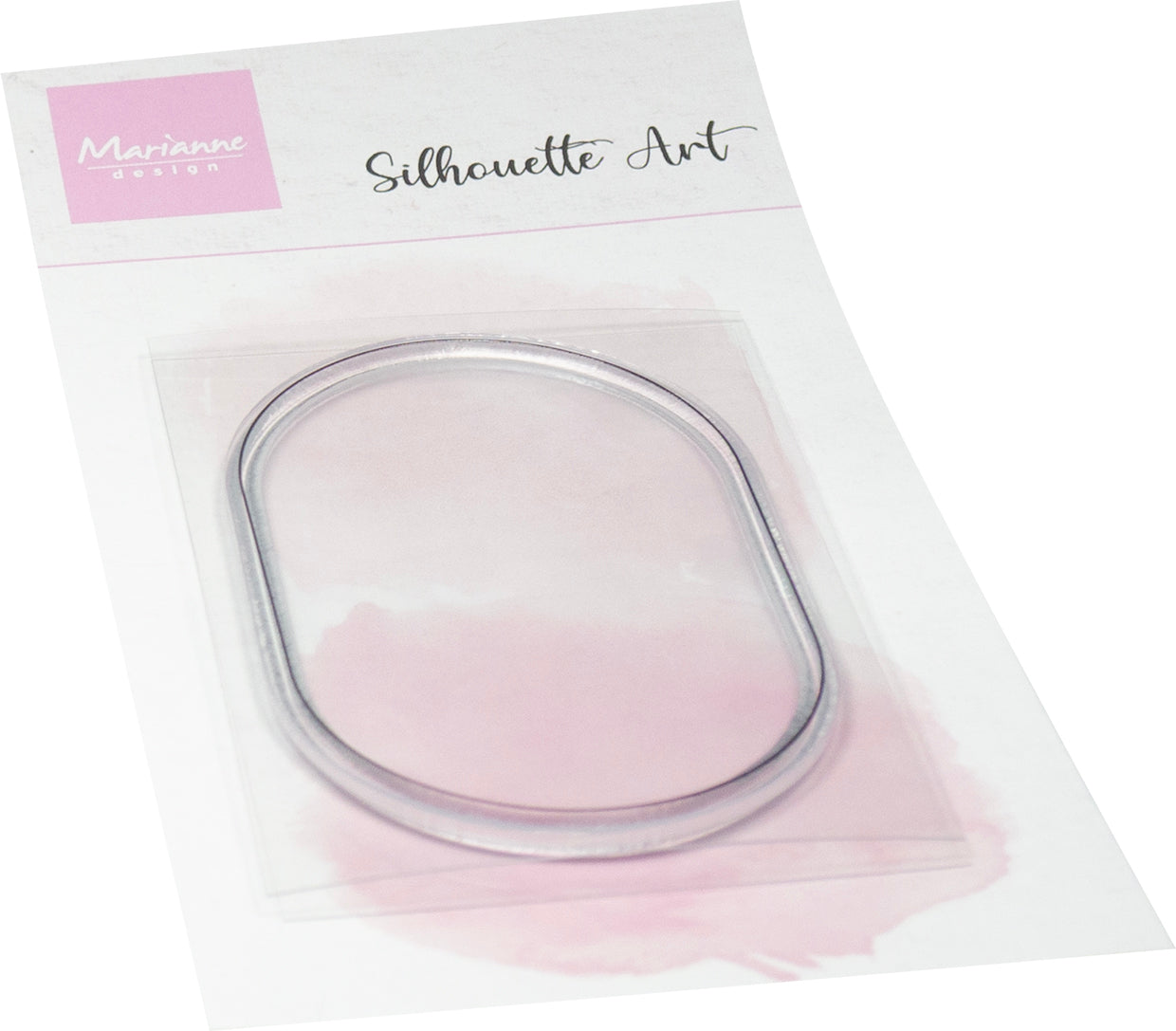 Marianne Design Clear Stamp - Silhouette Art - Oval Frame