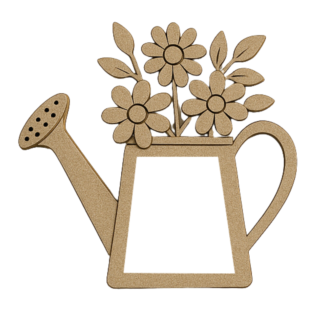 CrafTreat 3D Shaker Chipboard - Watering Can