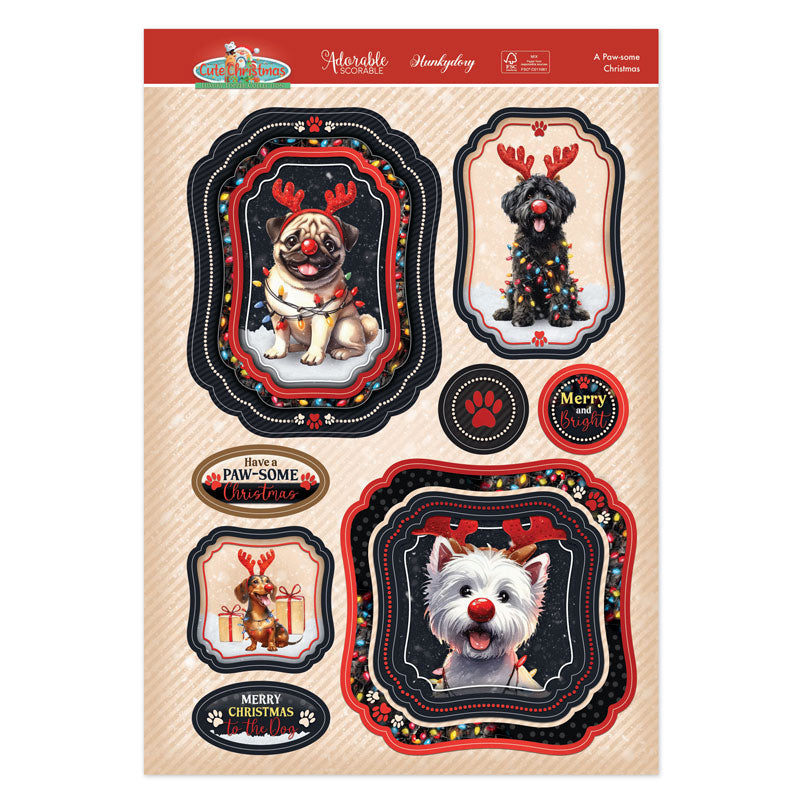 A Paw-some Christmas Luxury Topper Set