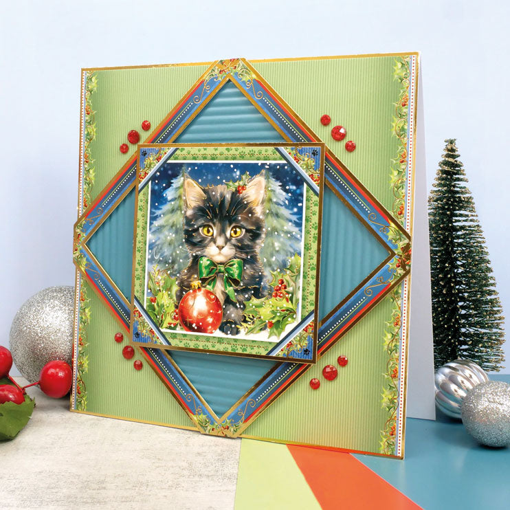 Feline Festive Luxury Topper Set