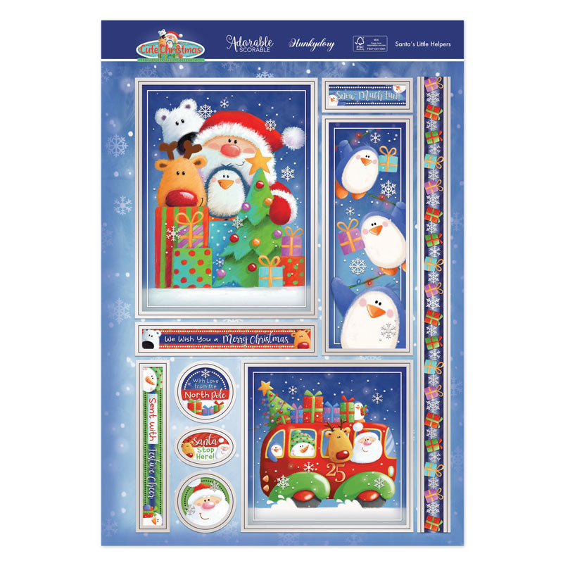 Santa's Little Helpers Luxury Topper Set