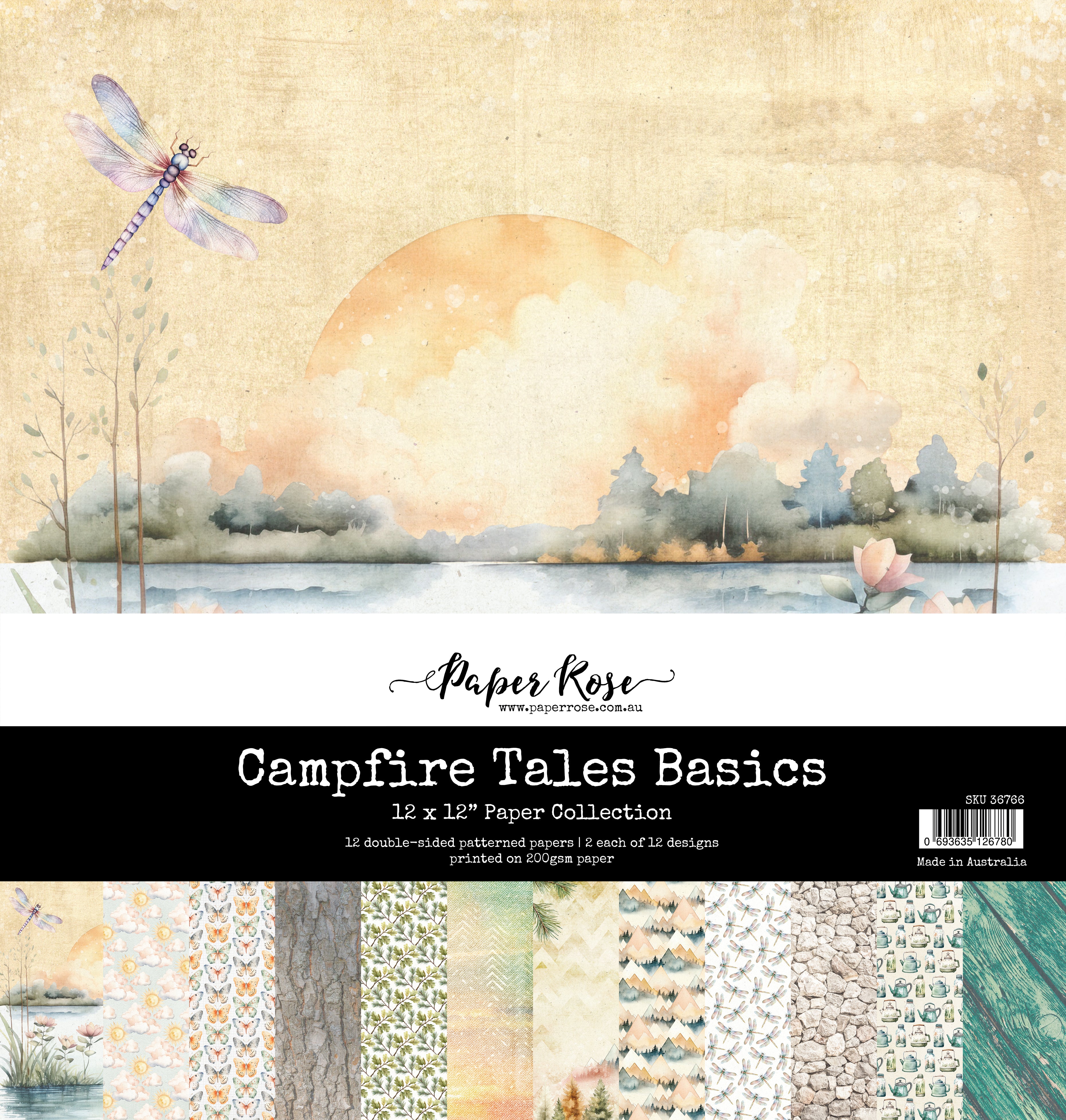 Campfire Tales Basics 12x12 Paper Collection 36766