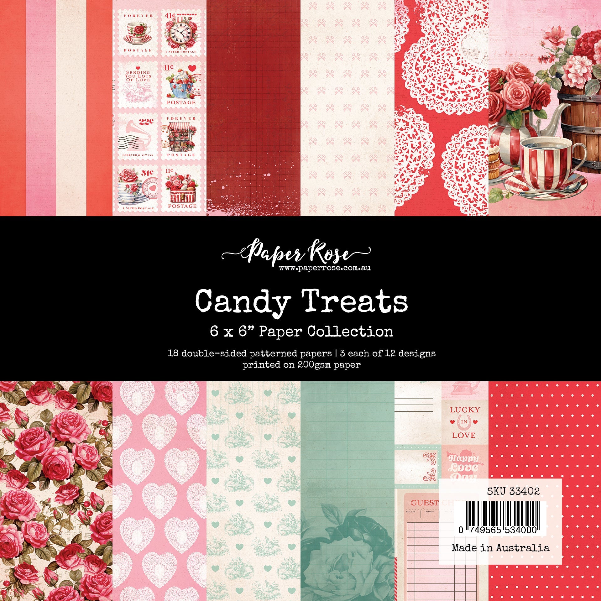 Candy Treats 6x6 Paper Collection 33402