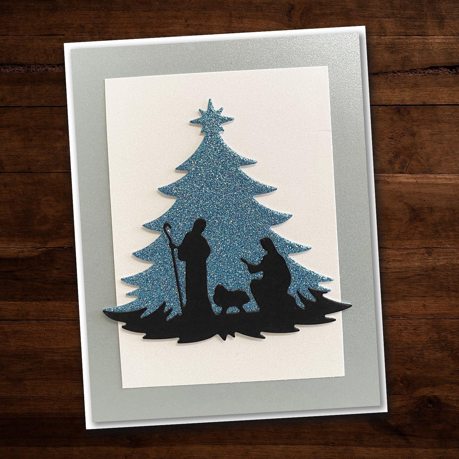 Nativity Tree Metal Cutting Die 20613