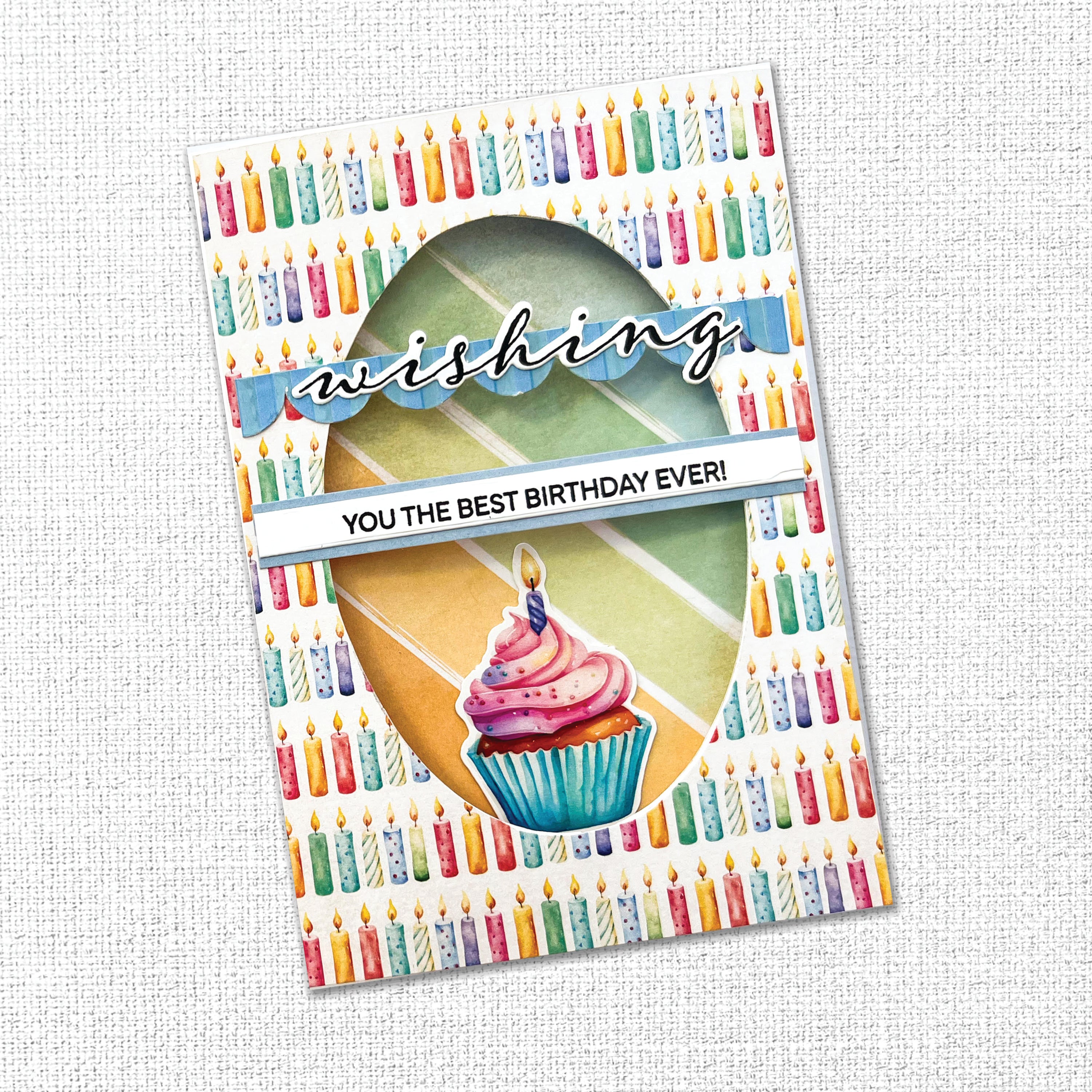 Wishing & Sending Sentiments Metal Die 34398