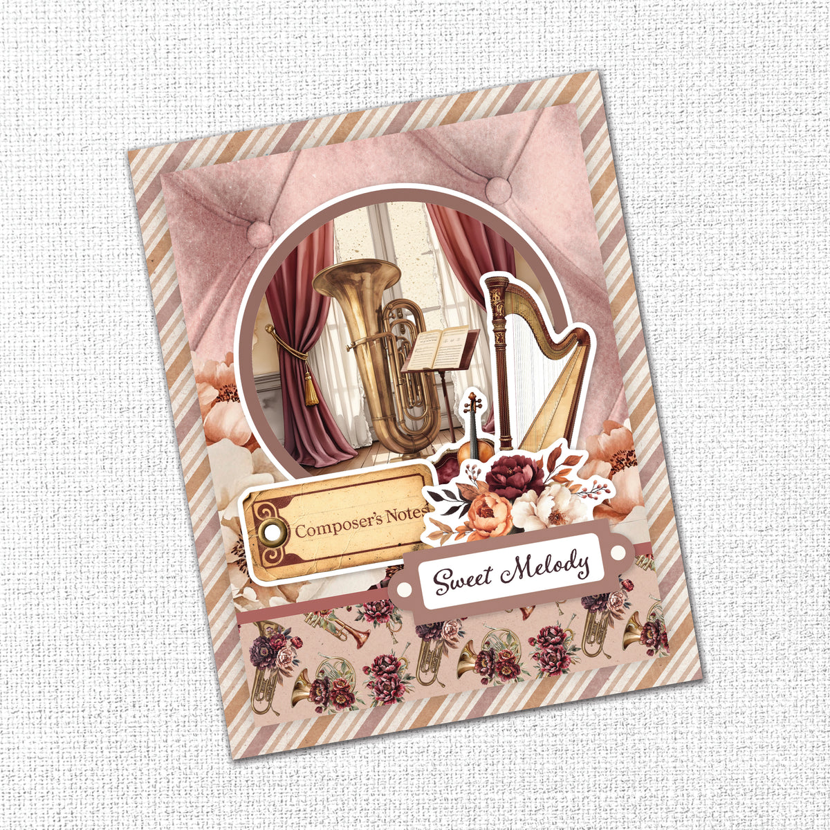 Melody & Memories Basics 6x6 Paper Collection 37408