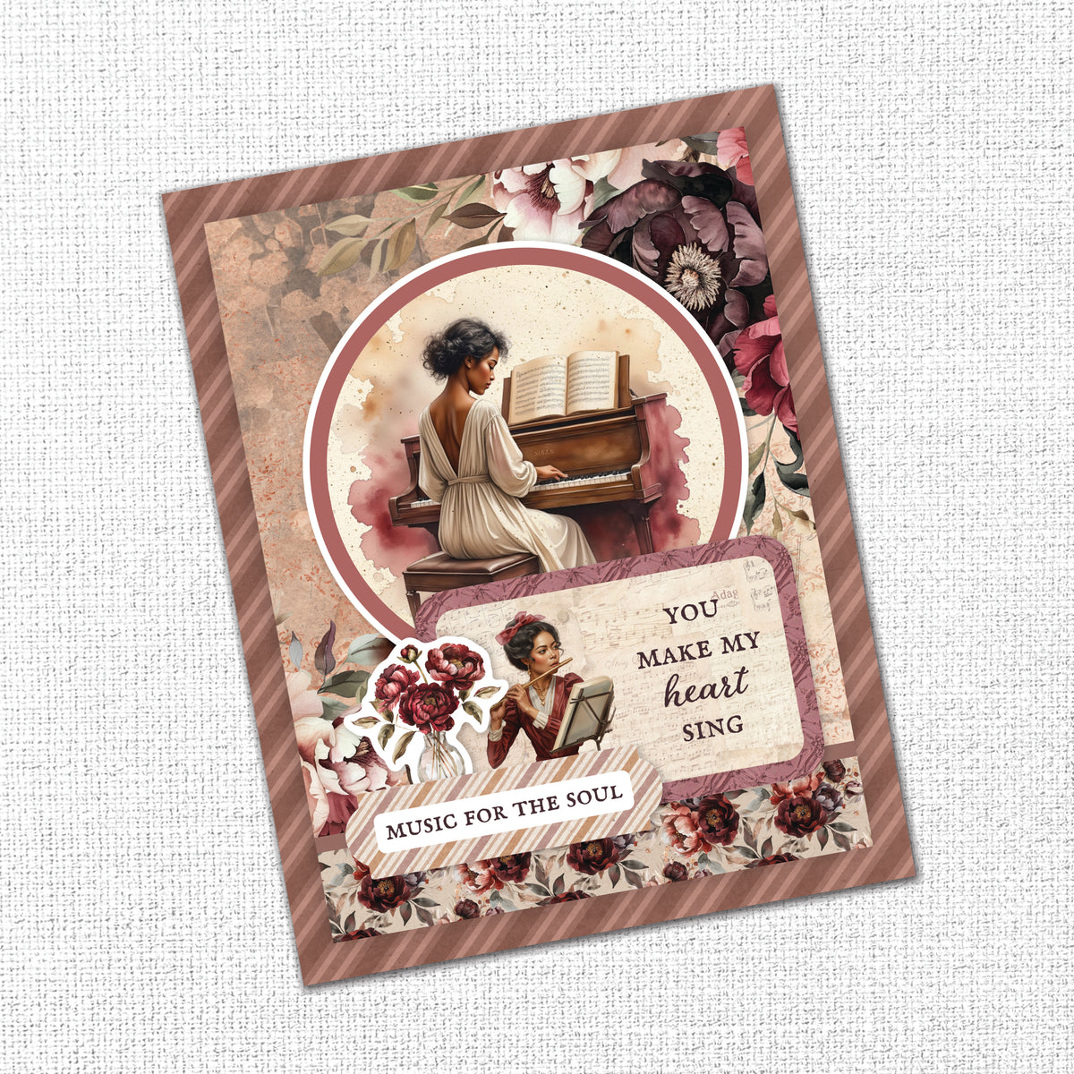 Melody & Memories Basics 6x6 Paper Collection 37408