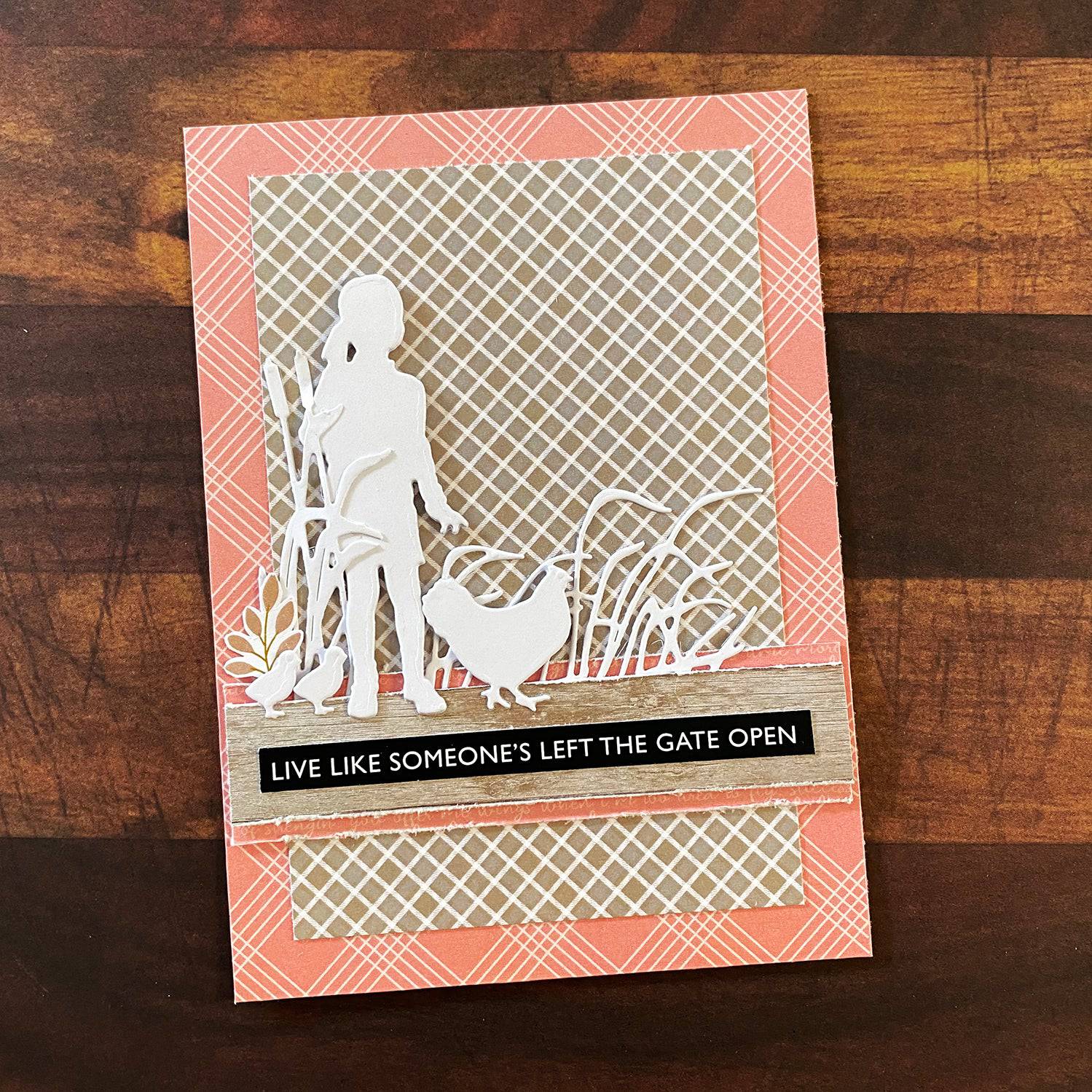 Cattails & Grass Border Metal Cutting Die 18664