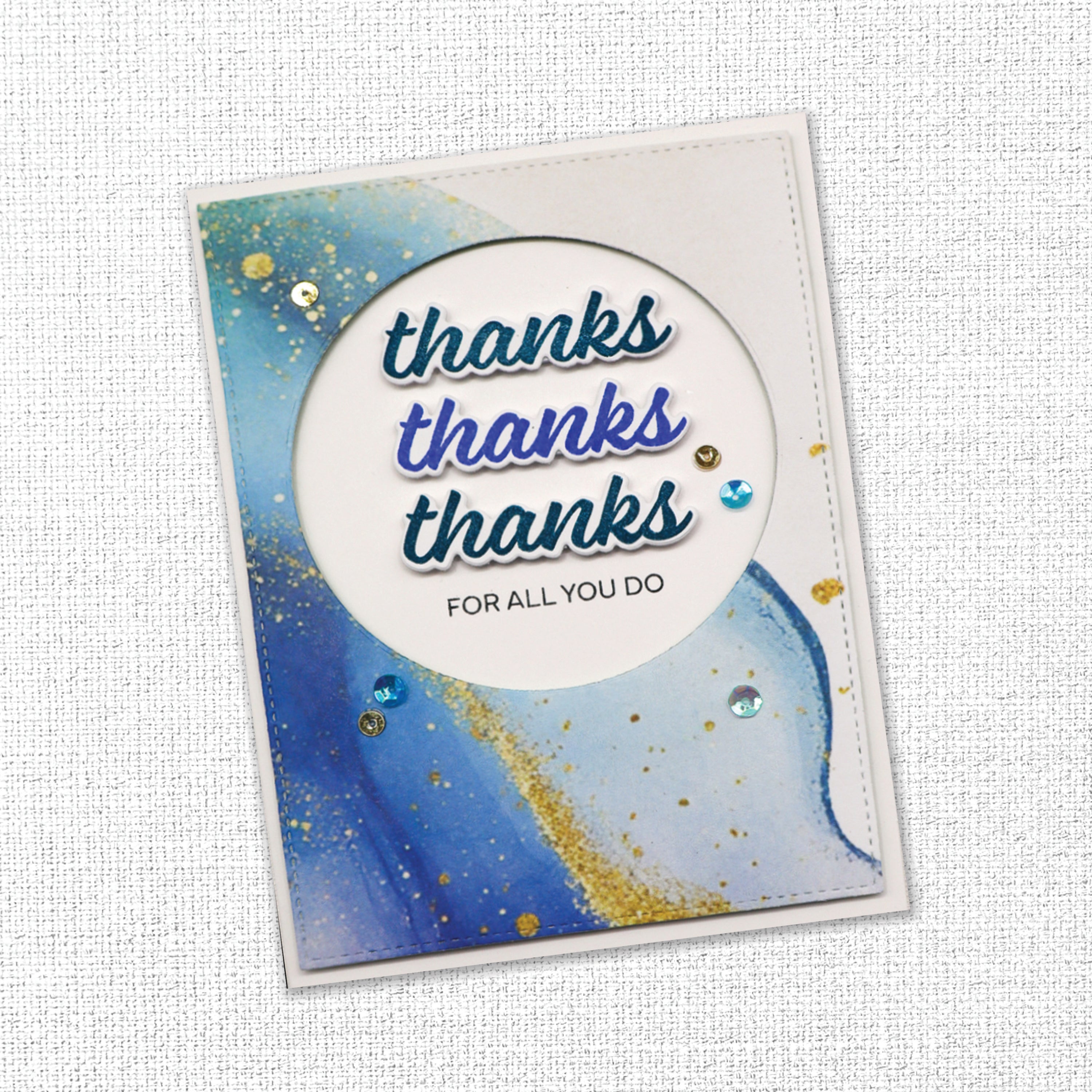 Stacked Sentiments No. 2 Metal Die Set 34389