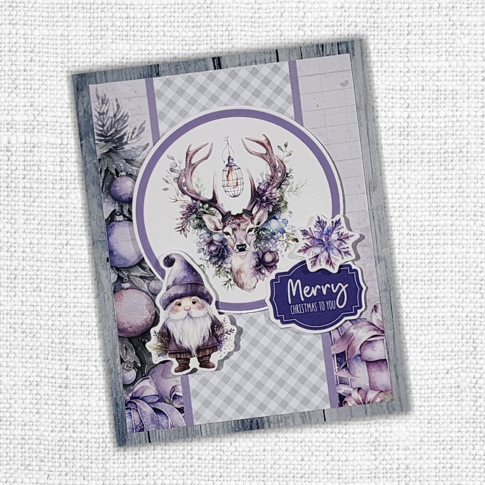 Enchanting Christmas 6x8" Die Cuts & Sentiments 32772